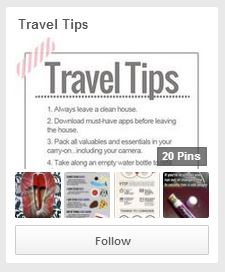 travel tips board