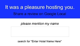Google Mention My Name Card