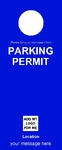Parking Permit - Blue