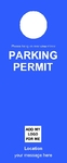 Parking Permit - Blue 2