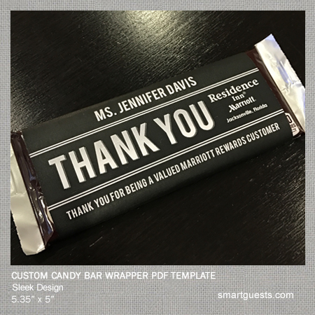Personalized Candy Bar Wrapper Template Free from smartguests.com